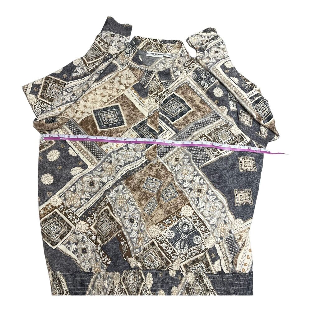 Alfred Dunner Long Sleeve Blouse Women’s Size 18 - Picture 4 of 9